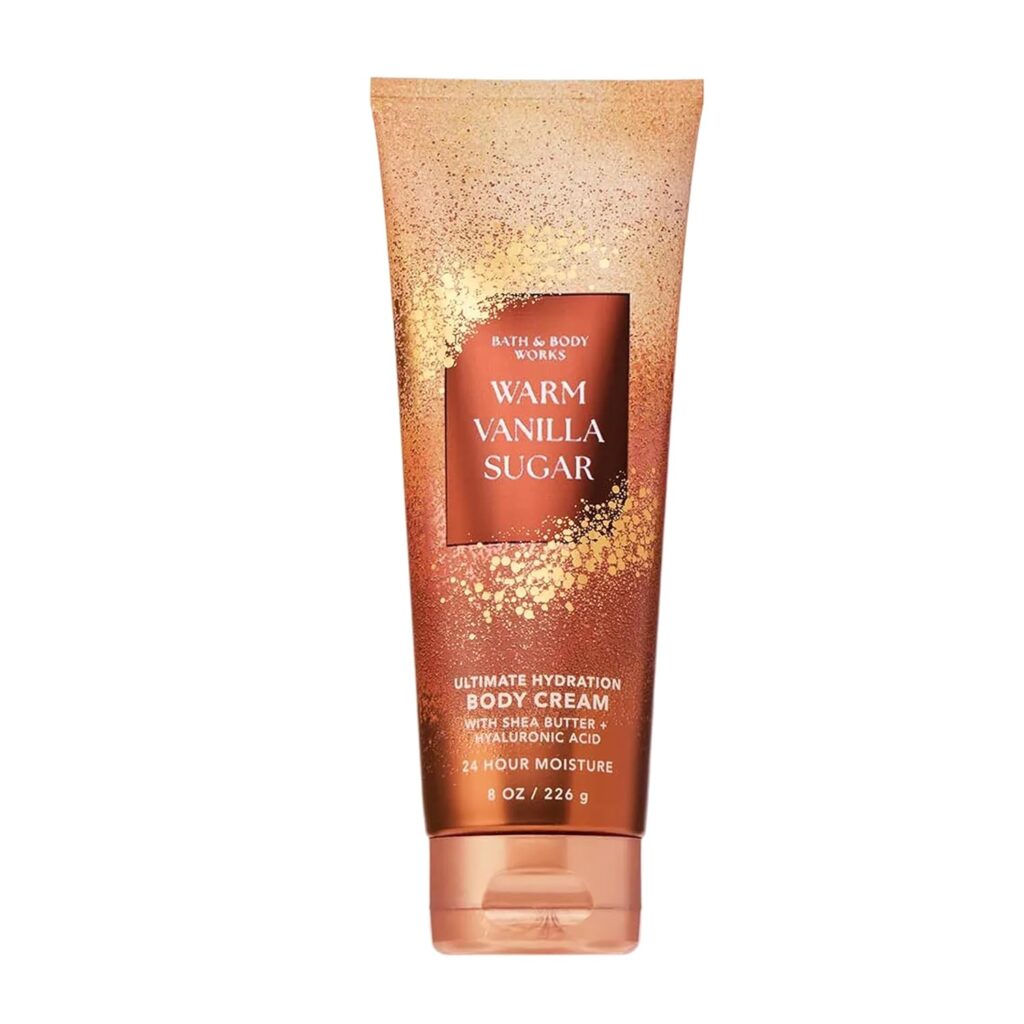 warm vanilla sugar bath & body works body cream