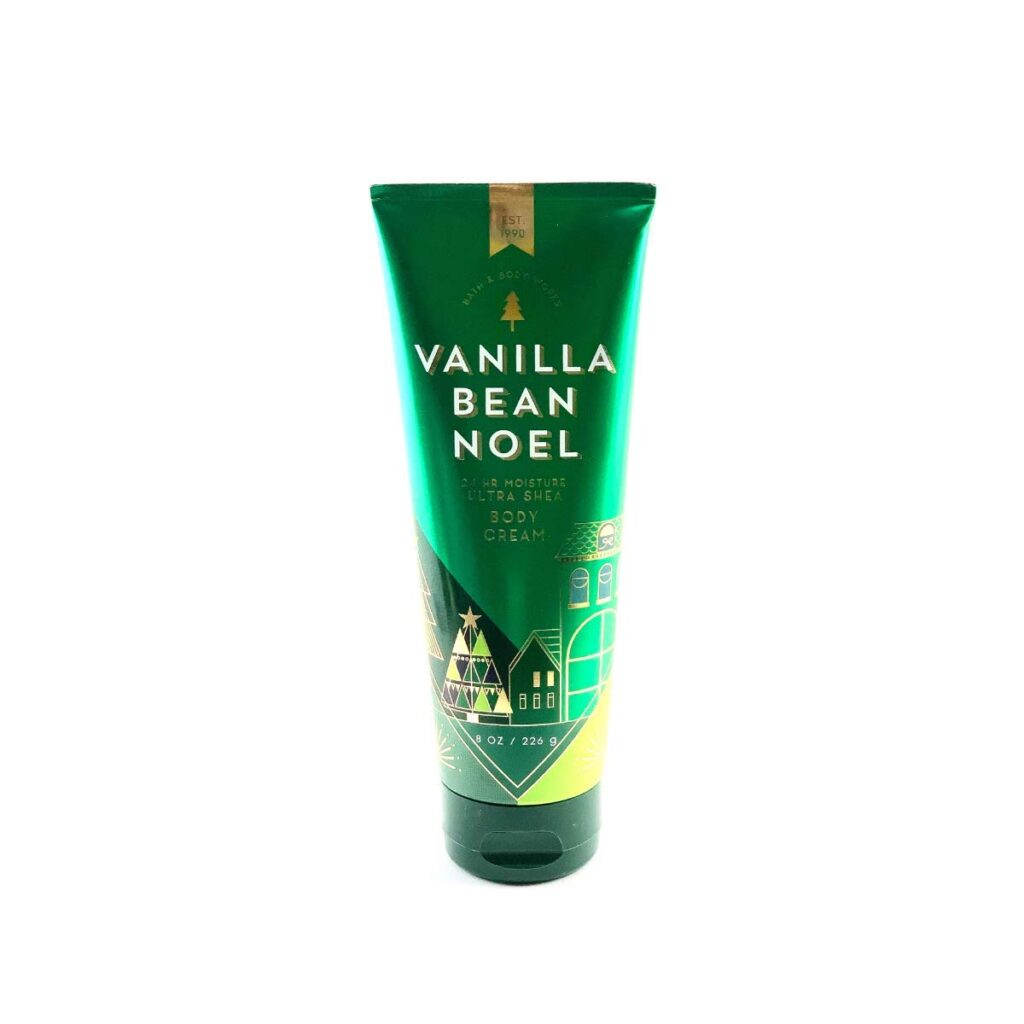 vanilla bean noel body cream bath & body works
